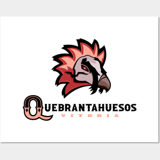 Quebrantahuesos Vitoria American Football Team Posters and Art